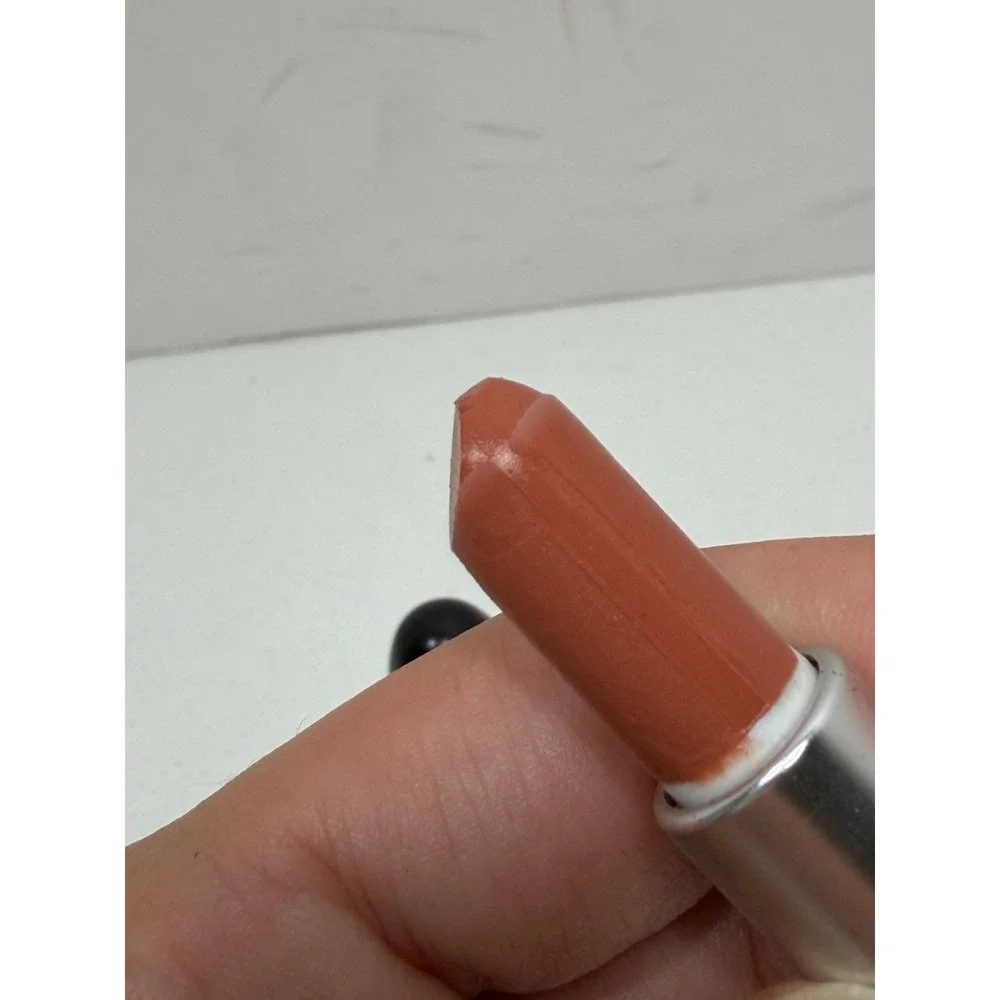 MAC Matte Lipstick Naturally A24 discontinued bullet mini size w/ flaw see picts
